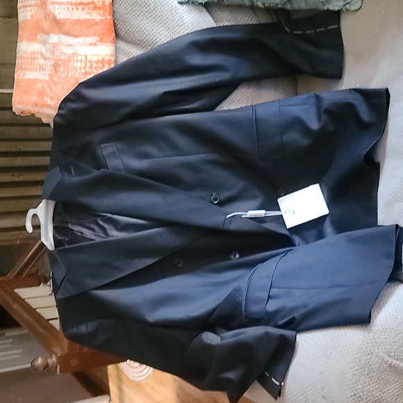 New Salvatore Ferragamo single breasted jersey blazer defective please read - Picture 3 of 15